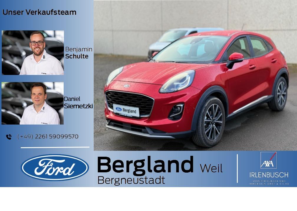 FORD TITANIUM 1.0L MHEV 155PS Automatik