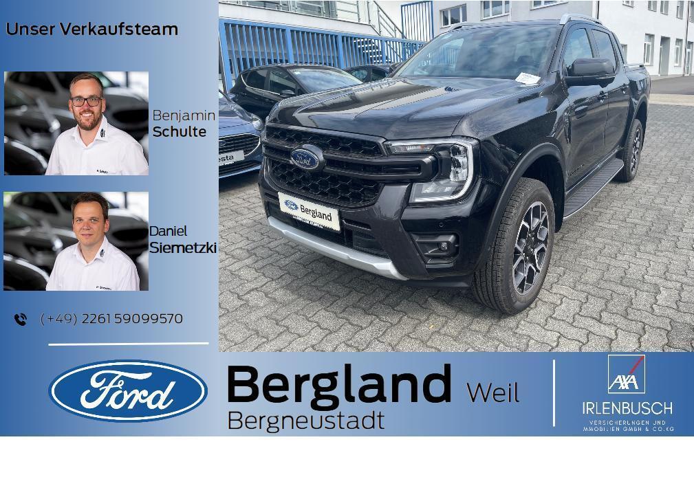 FORD DOPPELKABINE WILDTRAK 240PS 3.0L V6 Automatik