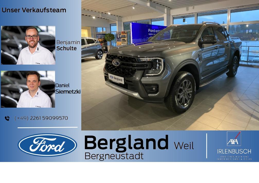 FORD DOPPELKABINE WILDTRAK 205PS Automatik