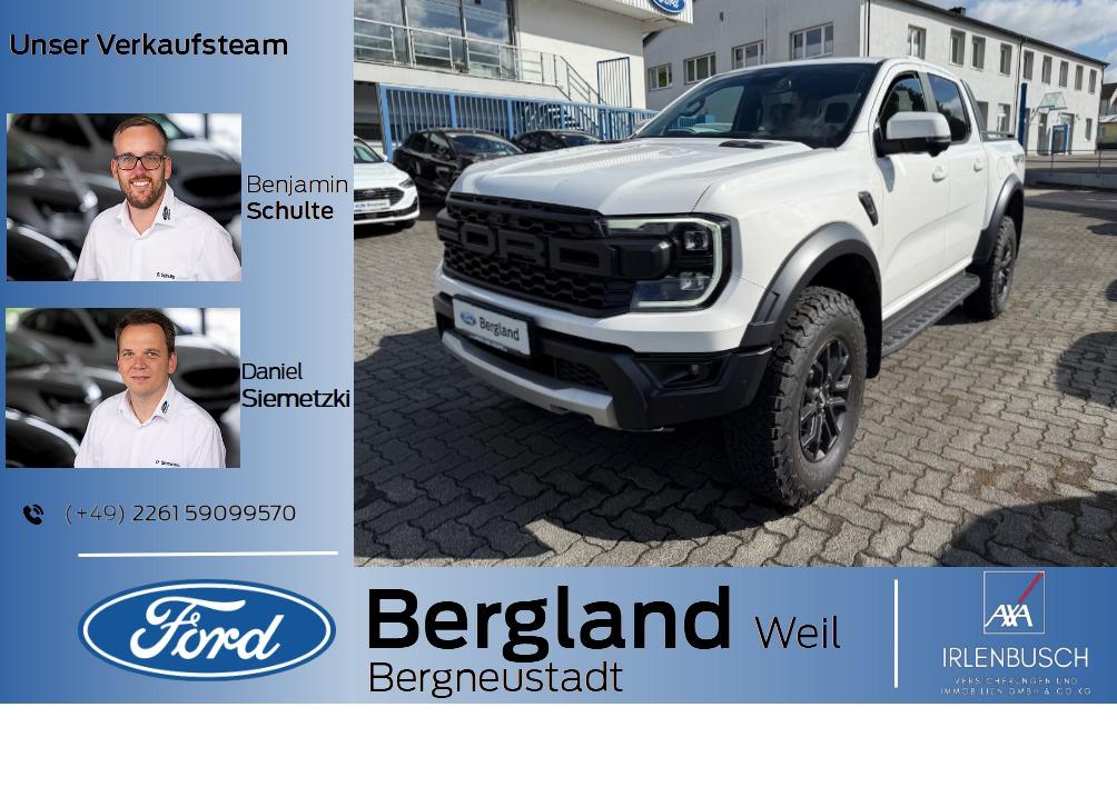 FORD Raptor DOPPELKABINE 3.0L 292PS V6 Automatik