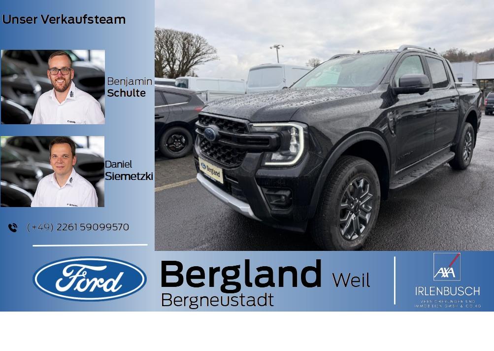 FORD DOPPELKABINE WILDTRAK 205PS Automatik