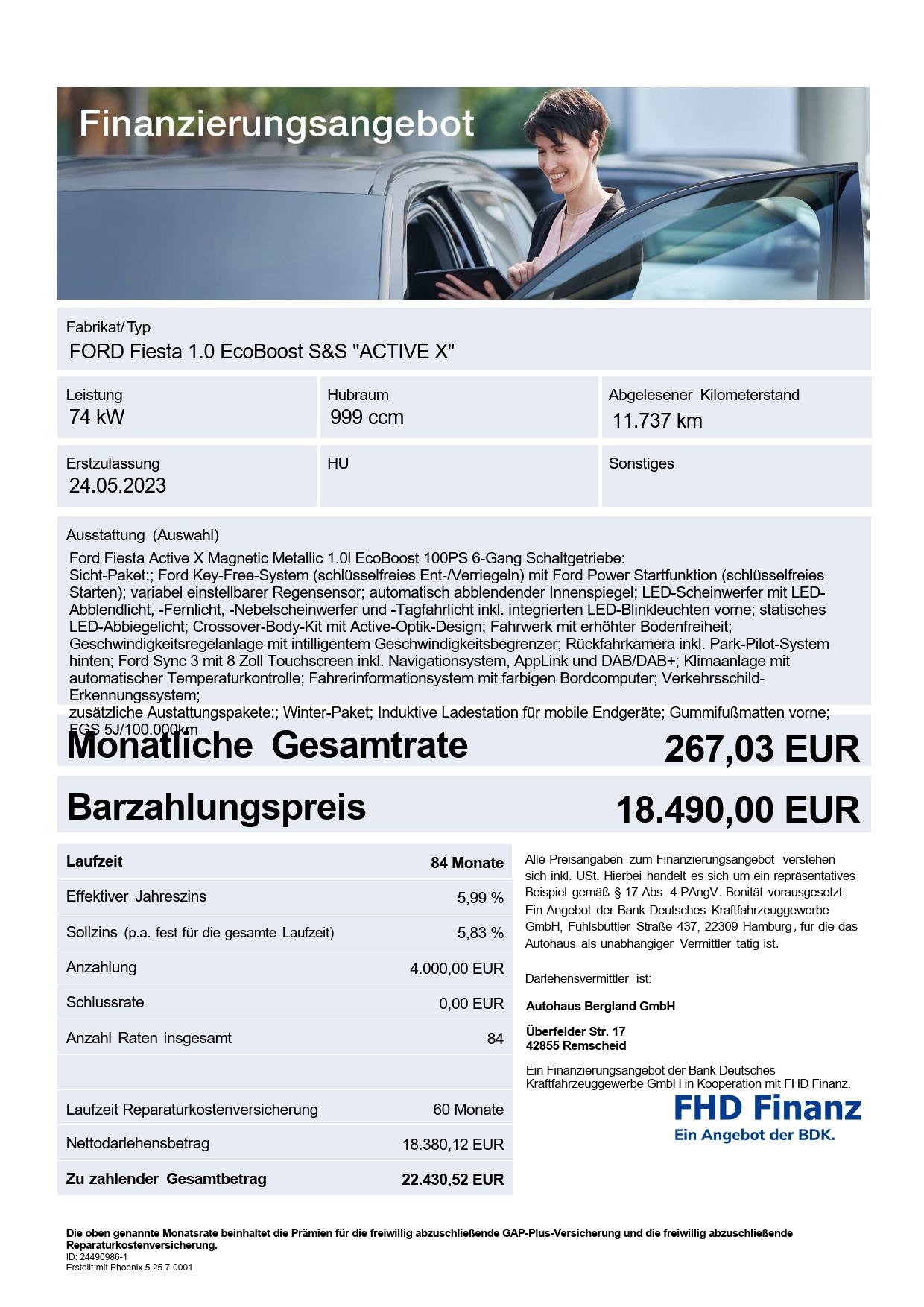 FORD Active X 100PS *SHZ*LED*RLS*Ke*NAVI*RFK* FORD Active X 100PS *SHZ*LED*RLS*Ke*NAVI*RFK*