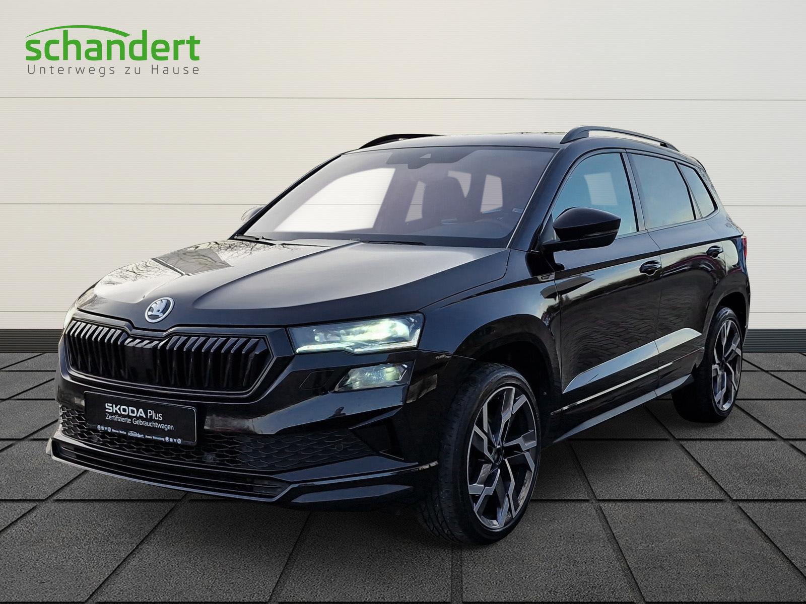 Skoda Karoq 2.0 TDI Sportline 4x4 DSG Matrix AHK Navi Klimaa